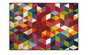 Conceptum Geo 6875 Alfombra de Pasillo Multicolor 80 x 300 cm